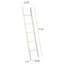 Échelle de couverture en bois 6,4 pi-210405014