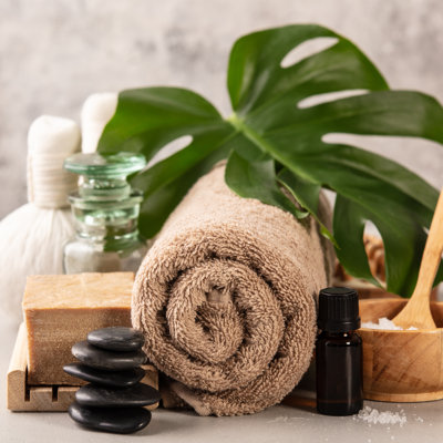 Photographie sur toile d'accessoires pour spa Bazeley