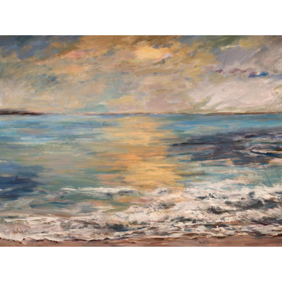 Dana Pointe at Sunset - Artist Enhanced Canvas Print