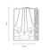 Camillo 1 - Light Square/Rectangle Pendant