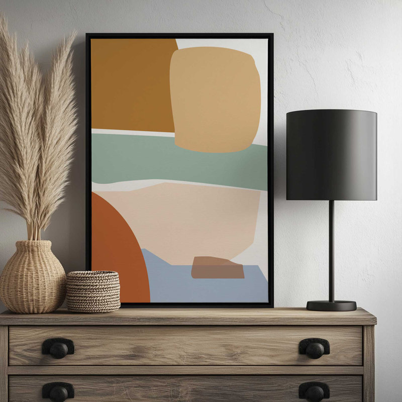 Reminiscense 01 par Garima Dhawan, reproduction d'art, H 48 po x l 36 po, Brun