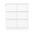 Modern Elegant Narrow Tipping Bucket Shoe Cabinet With 6 Flip Drawers, Space Saving Design, Cream Style Entryway Organizer With Adjustable Shelf, Free-Standing Shoe Rack With 3 Silvery Hooks, White-1550048906