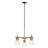 Aaroosh 3 - Light Iron Dimmable Chandelier