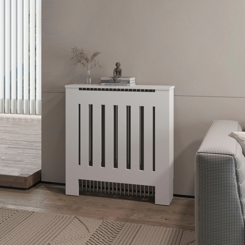 Couvercle de radiateur avec rangement Rio, Blanc