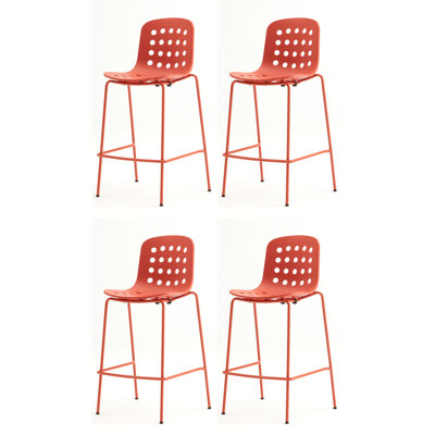 Holi Perforated Counter Stool (Set of 4)