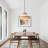 1-Light Drum pendant light Minimalist-624609255