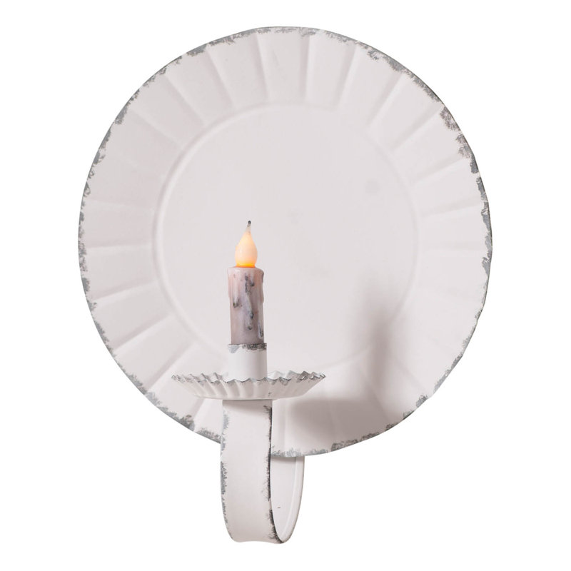 Round Metal Sconce