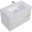 Meuble-lavabo mural avec lavabo, meuble de rangement flottant avec tiroirs à fermeture en douceur, meuble-lavabo pour la maison-990333270