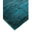 Tapis unique bleu / brun 12 pi 1 po x 14 pi 10 po Templeman