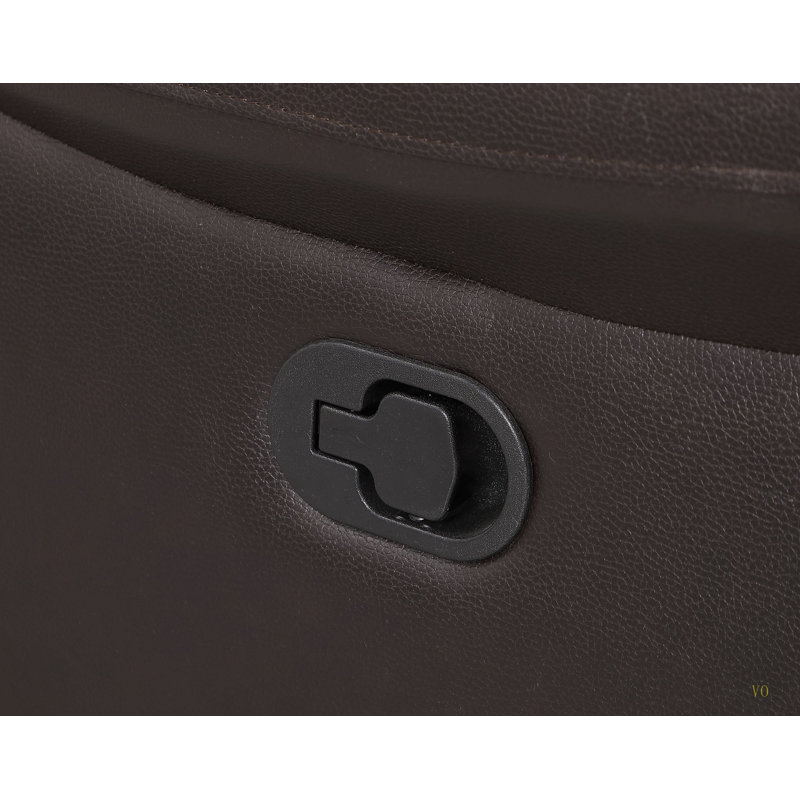 Canapé inclinable en cuir Global
