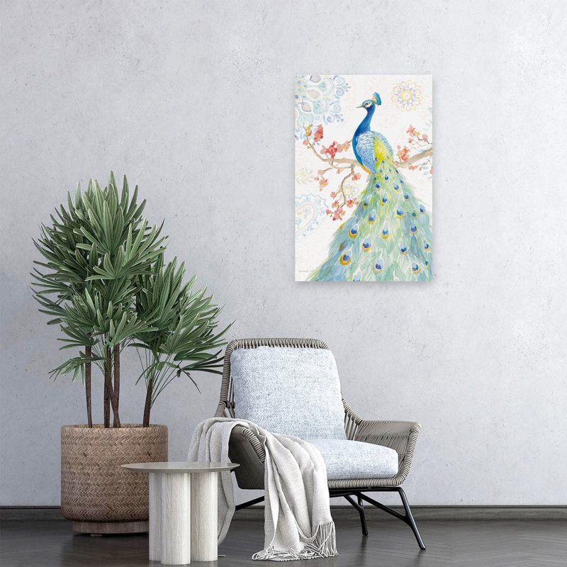 Animaux et oiseaux Jaipur II, art, H 24 po x l 16 po