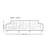 One-Line Straight Minimalist Sofa