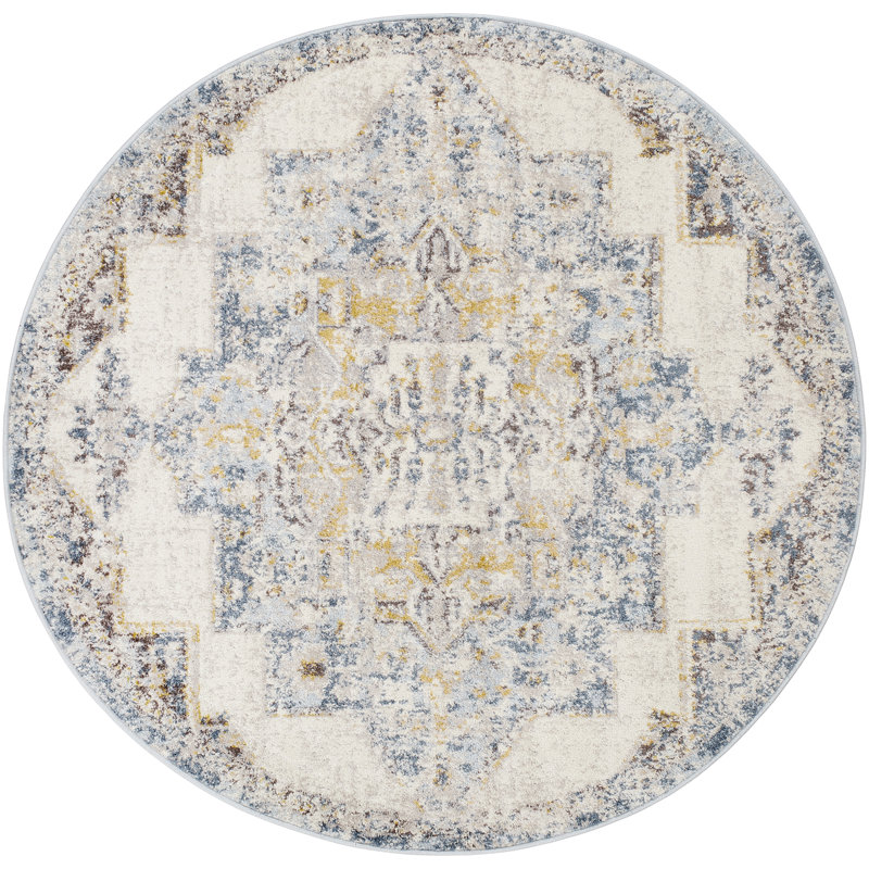 Oriental Area Rug, Round 160 cm