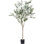 Artificial Olive Tree For Living Room Decor, 6FT Tall Faux Silk ...