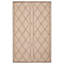 Tapis kaki en laine New Age Havane Havane