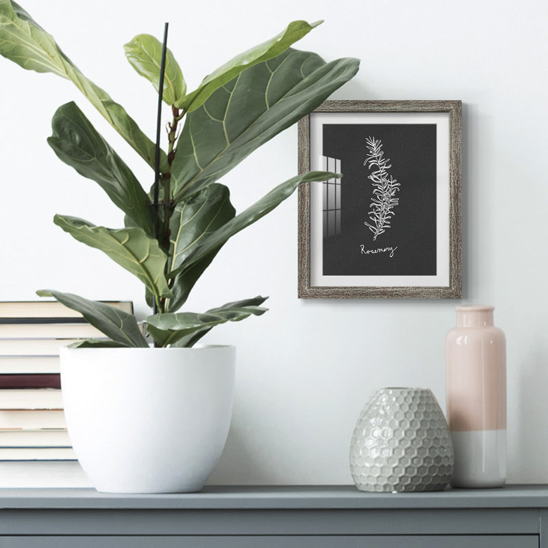 " Sandstone Engraving I ", Distressed Silver Framed Paper, White