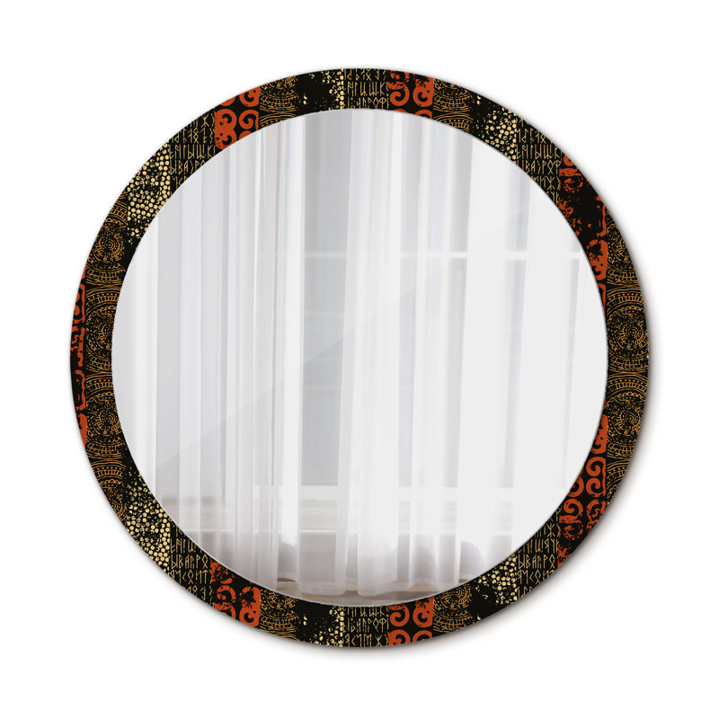 Huldar Glass Flat Wall Mirror