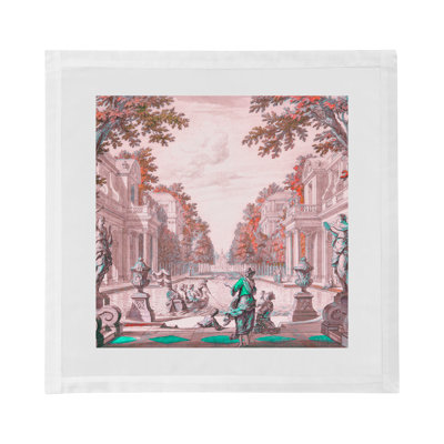 Dimanche A Paris Cotton Blend Square Napkins