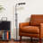 62.5" Industrial 3CCT LED Pharmacy Reading Task Floor Lamp in Black-938583479