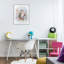 Hibou et guirlande florale, estampe numérique par Fab Funky-102894982-102894984