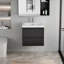 Meuble-lavabo mural 24 po avec lavabo et rangement mural moderne-106912601