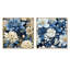 Annemasse - Ensemble de 2 collages carrés floraux-101844029-101844032