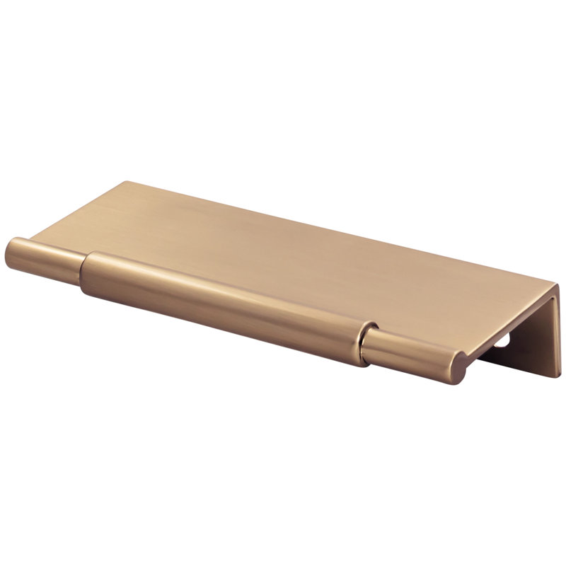 Crestview Finger Pull, Honey Bronze, 3" Center to Center