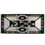 Luminaire suspendu allongé 39 boules 39 po