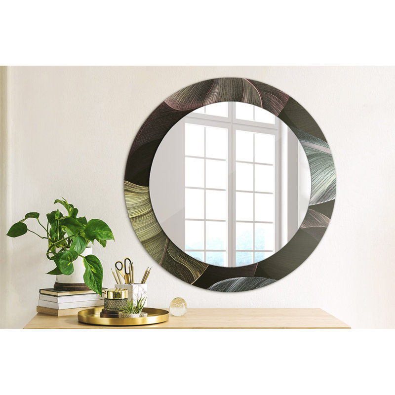 Huldar Glass Flat Wall Mirror
