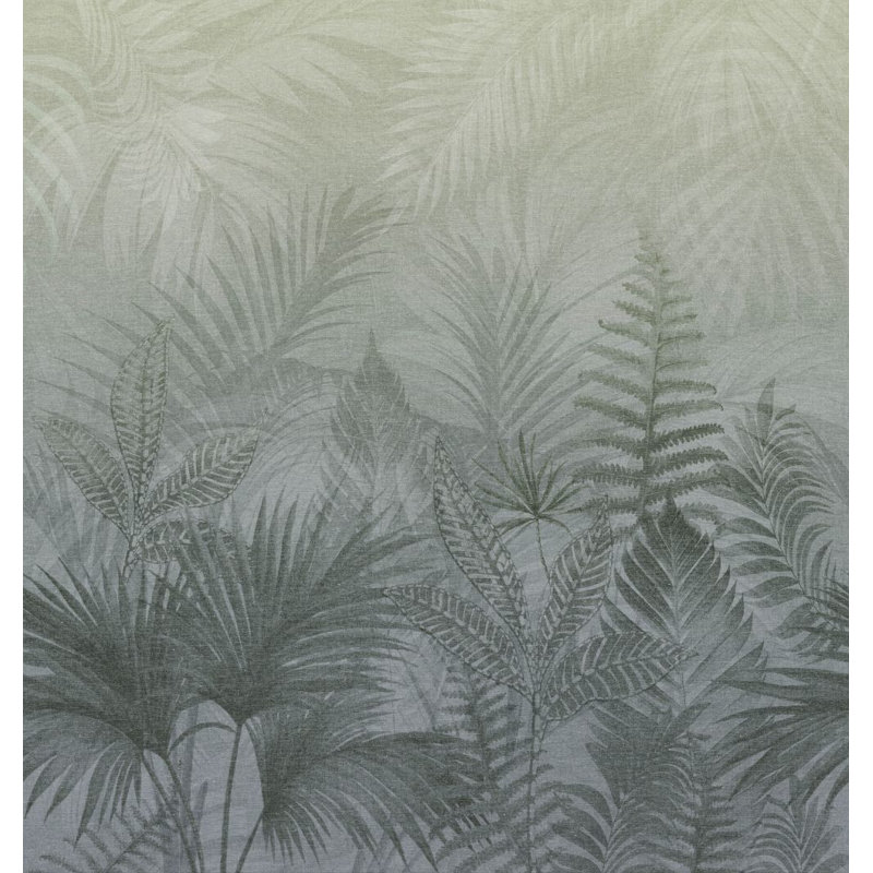 Papier peint Linen Jungle, Blue