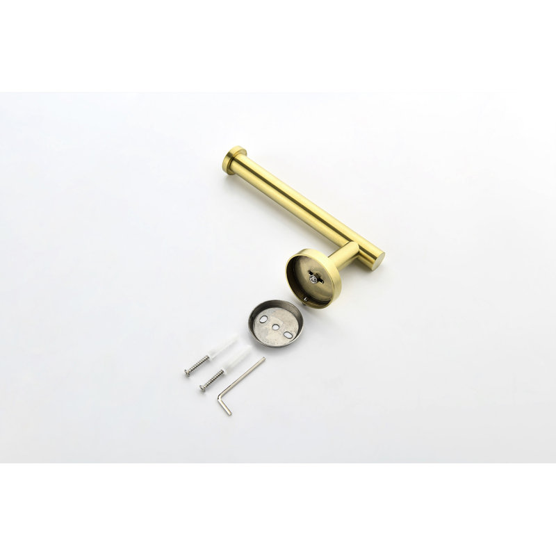 9 Piece Stainless Steel Bathroom Towel Rack - Brushed Gold, Rust- Build, Enhances Quality Control Assurance Guarantee Treatment,