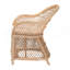 Fauteuil en rotin naturel tressé
