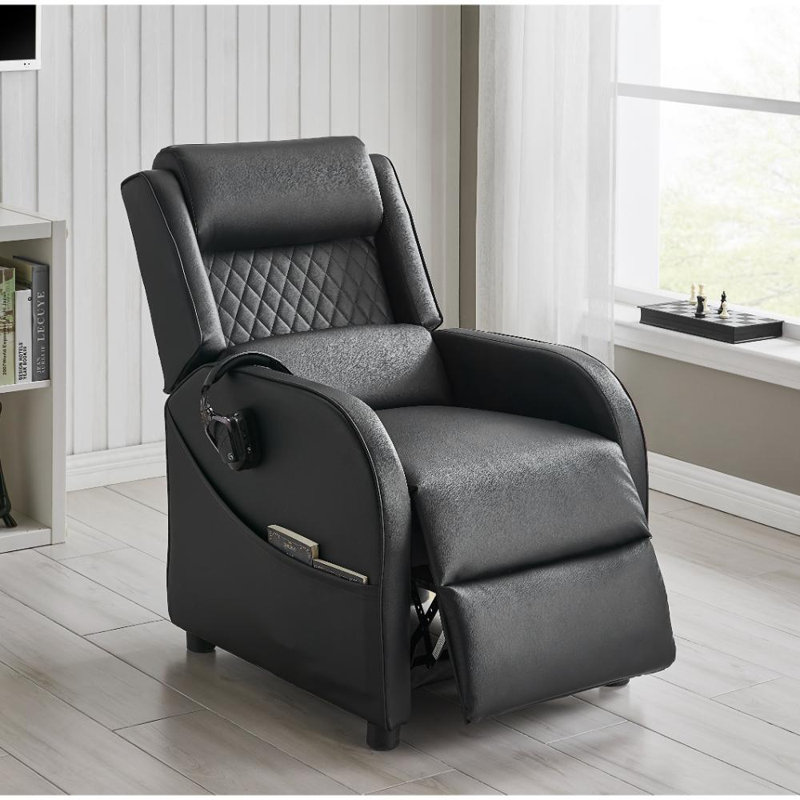 Camberly 65cm Wide Standard Recliner, Black