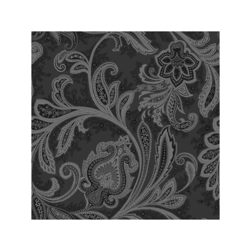 Elegance 10m x 53cm Satin Wallpaper Roll, Dark Grey
