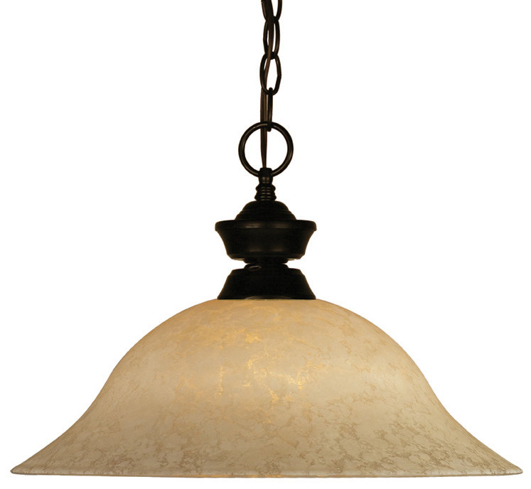 Biller 1 - Light Single Pendant, Bronze