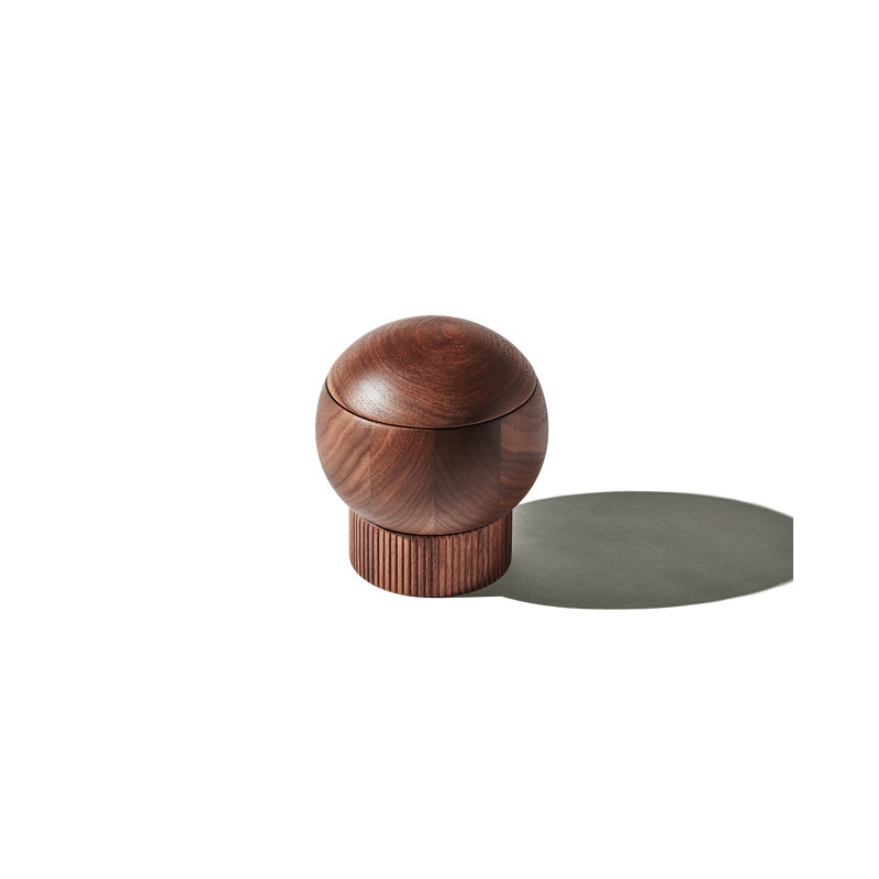 The Salt Sphere - Wooden Salt Cellar