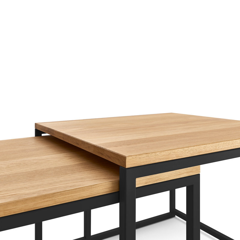 Yula Nest Of Tables, Black