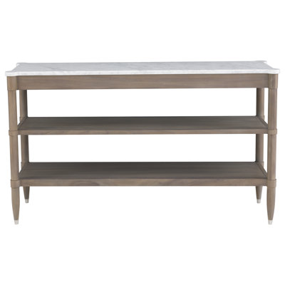 56'' W Marble Console Table