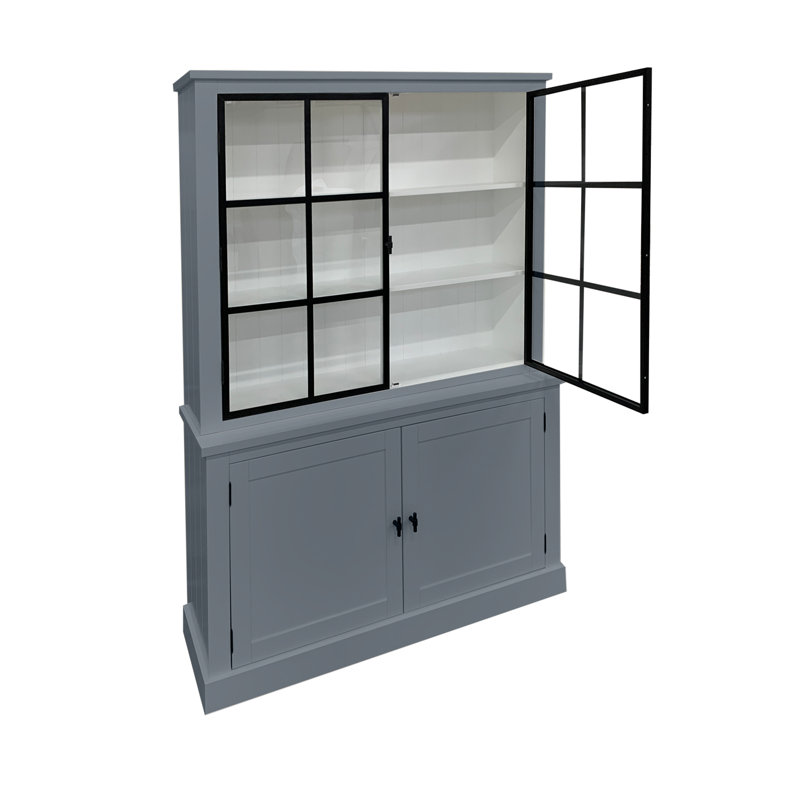 Mooneyham Display Cabinet, Traffic Grey