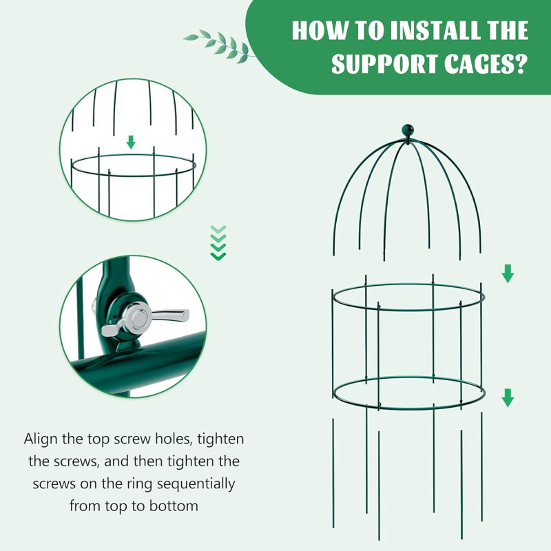 Cage à oiseaux Mieke, Vert
