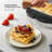 Mini Chaffle Maker for Keto & Low Carb - Quick Heat Nonstick Waffle Iron, Compact Design Perfect for Snacks, Home Kitchen, or Restaurant Use