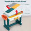 Table à dessin pour enfants avec chaise et plateau de table double face Topbuy Kids 5-en-1