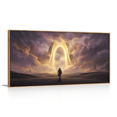 Desert Portal Canvas Wall Art Set Of 1
