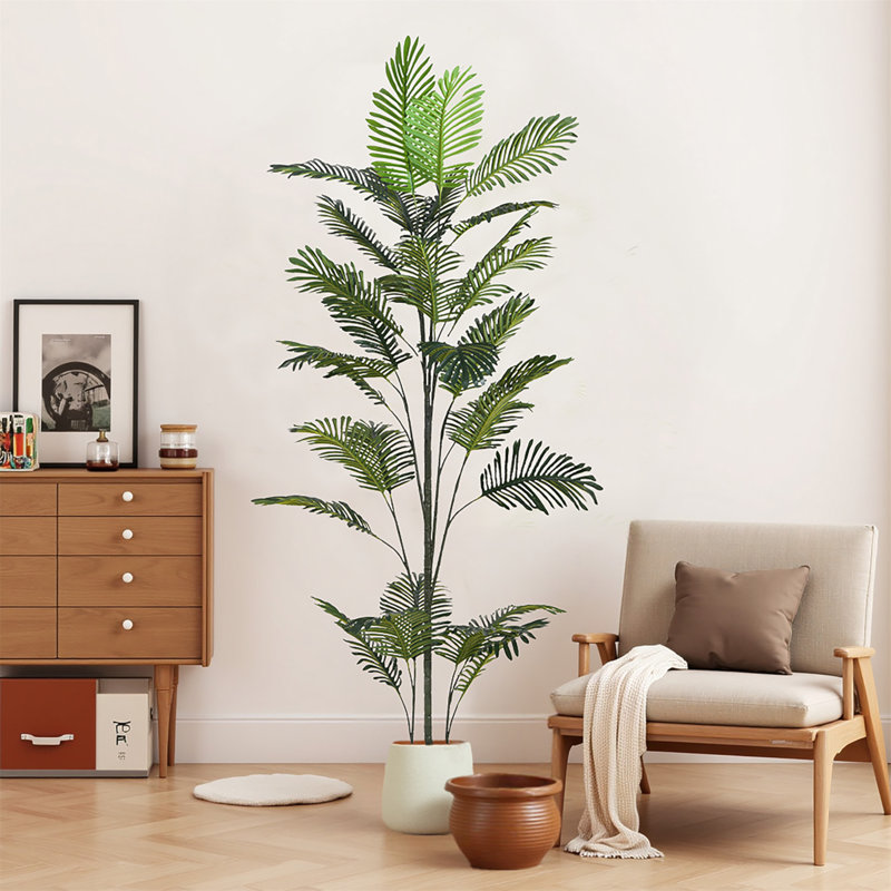 86" Artificial Palm Tree With Pot