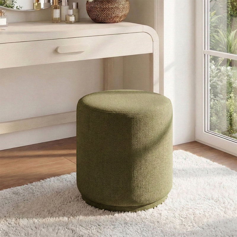 Tabouret de coiffeuse 18,5 po, Vert