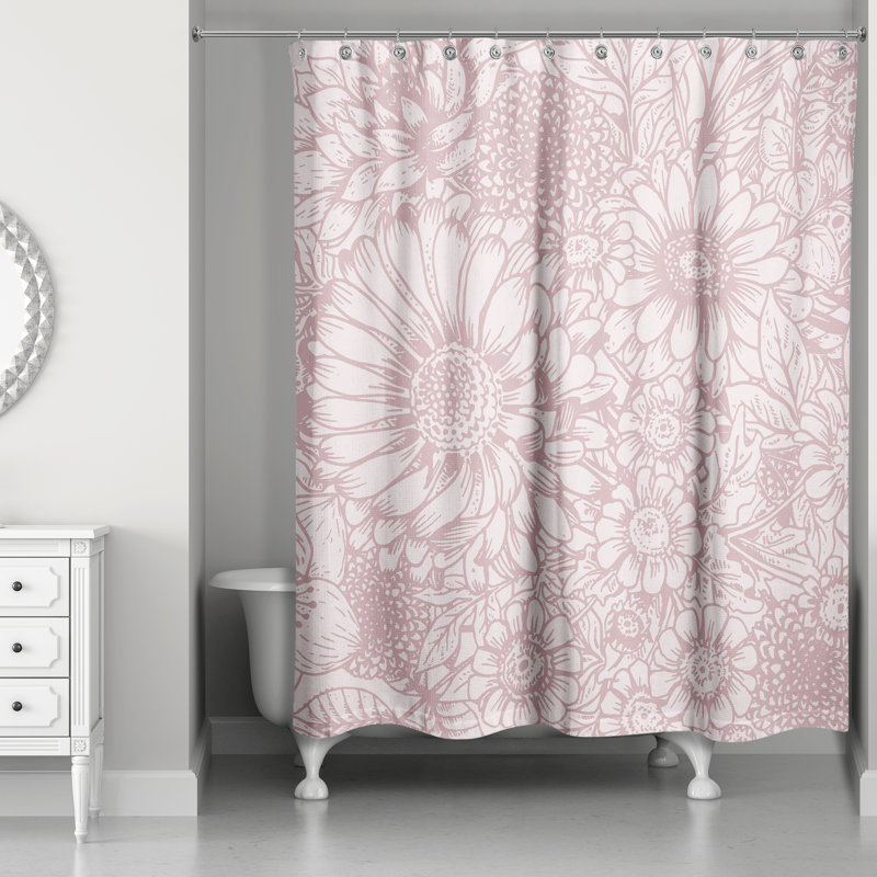 Kiruna Floral Shower Curtain