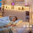 Upholstered Bed Frame With Headboard And Led Lights, Storage Bed With 4  Drawers And Open Shelves, Led Bed With Charging Station-756121794-756121853