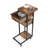 Sacson End Table with Storage and Built-In Outlets