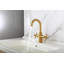 Single-Hole 2-handle Bathroom Faucet with Drain Assembly-92166692