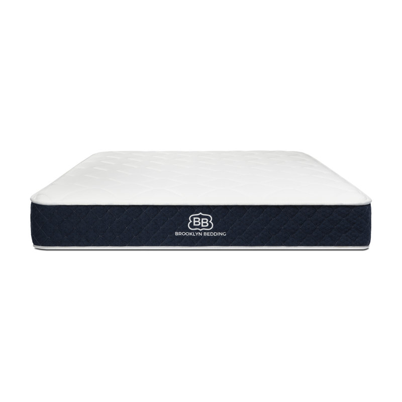 Brooklyn King 10" Firm Hybrid Mattress with Cooling Cover